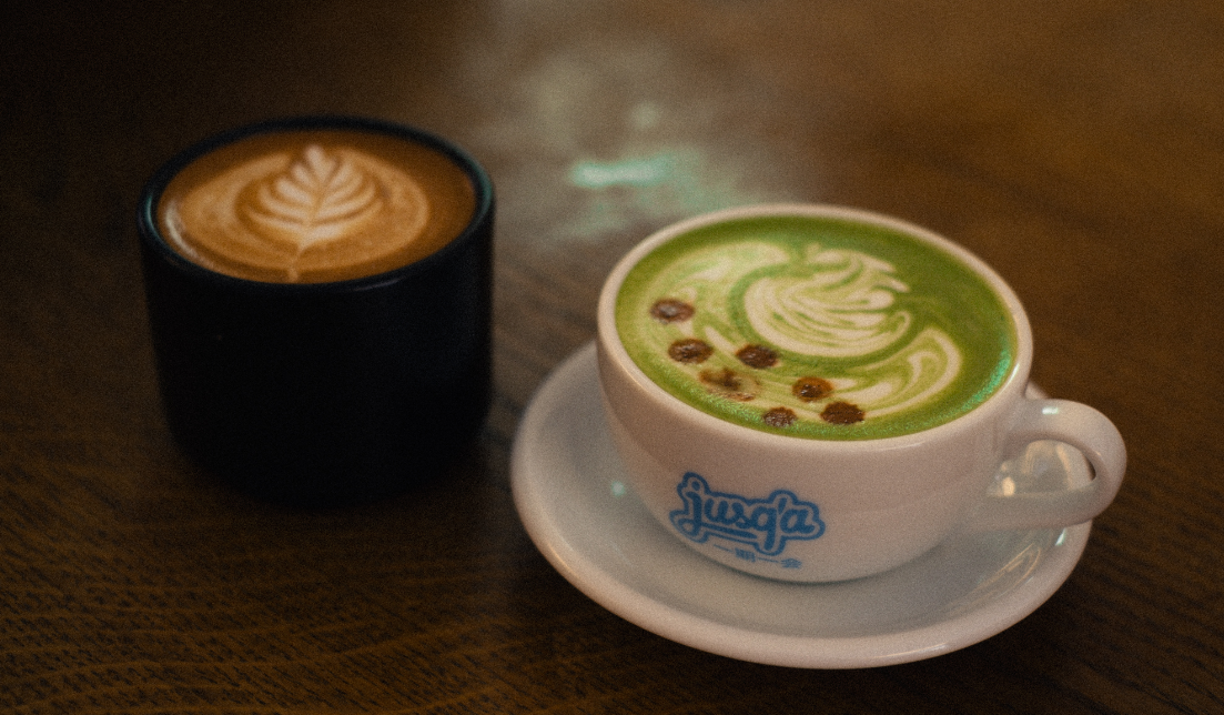 Cappuccino und Latte Macchiatto